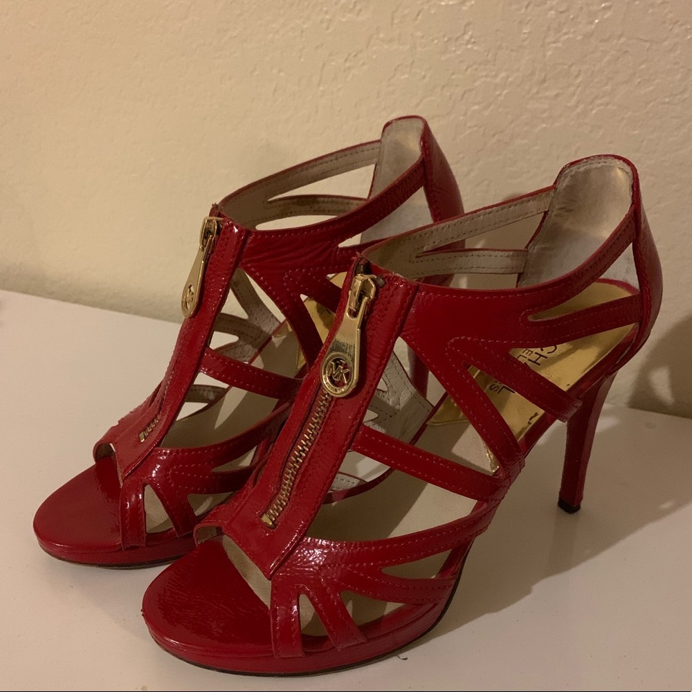 Michael Kors Red Heels
